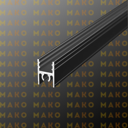 Профиль горизонтальный верхний MS210 Титан (A18)